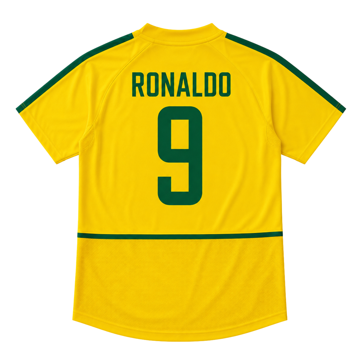 BRAZIL 2002 HOME RETRO – RONALDO #9