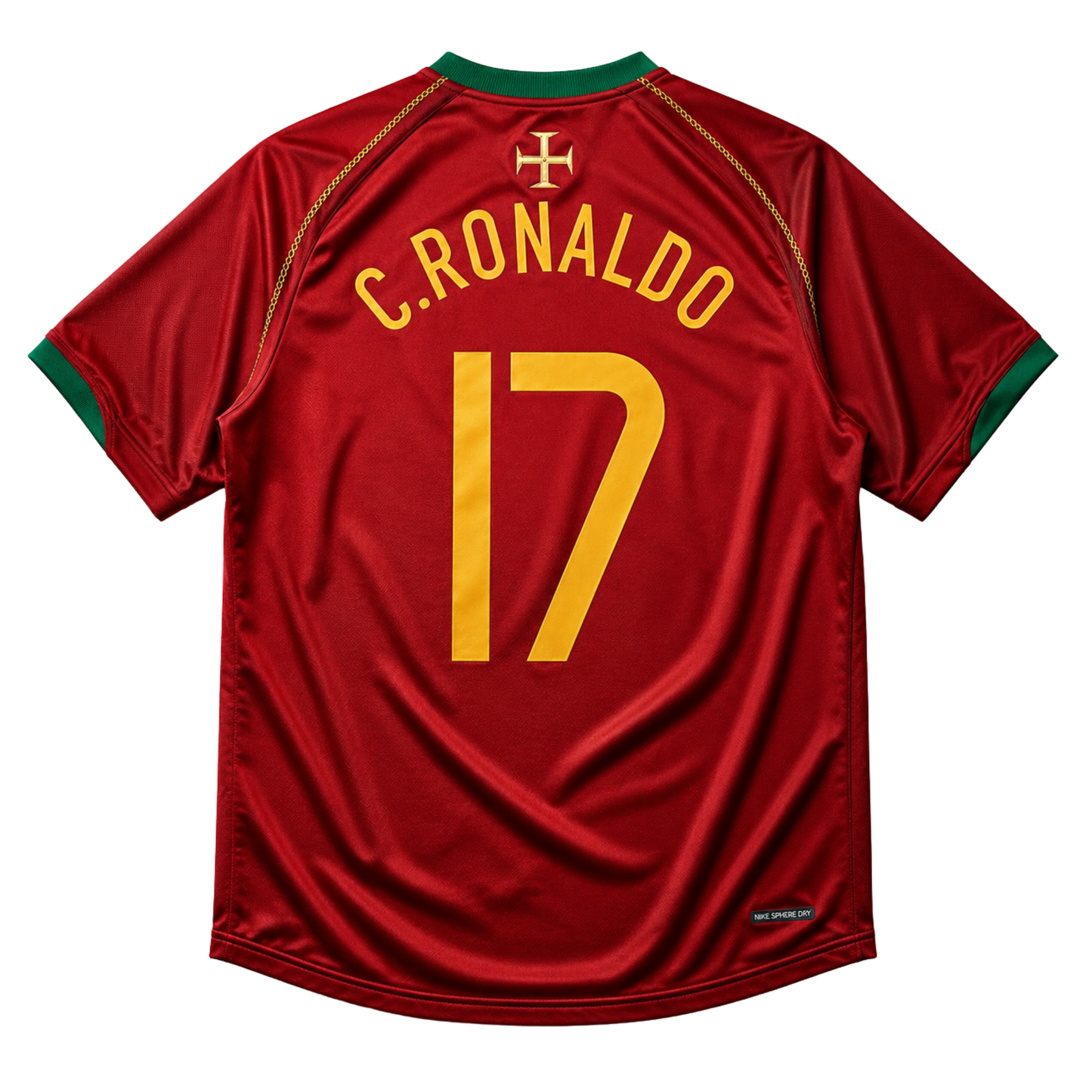 PORTUGAL 2006 HOME RETRO – RONALDO #17