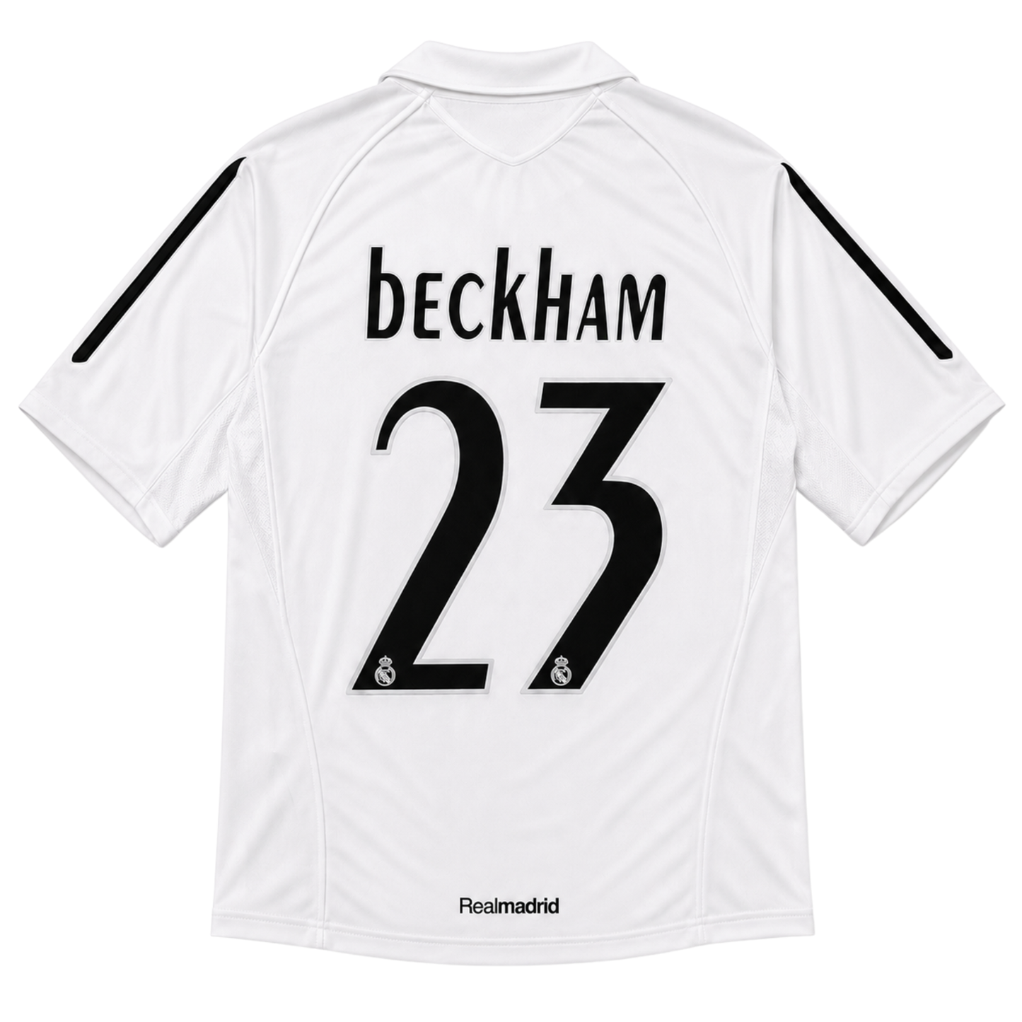 REAL MADRID 2005-06 HOME RETRO – BECKHAM #23