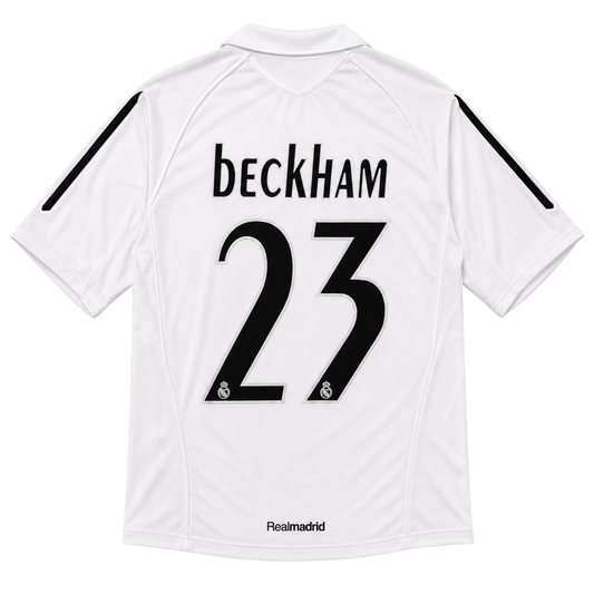 REAL MADRID 2005-06 HOME RETRO – BECKHAM #23